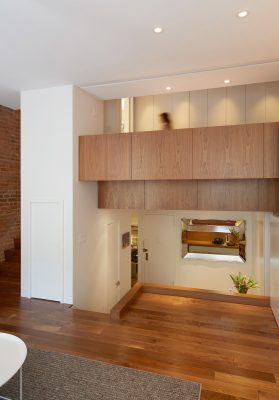 walnut, loft bed, cabinetry, stadt architecture, christopher kitterman, rene roupinian