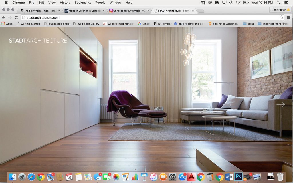 STADT Website, homepage, launch, STADT, STADT Architecture, New York City Architect, STADT